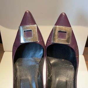 Roger Vivier Purple Pumps - Size 39.5